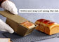 Ustensiles de cuisson RK China Foodservice NSF Glaze Pullman Moule à pain avec couvercle Moule à pain en aluminium